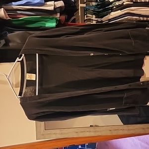Black cardigan
